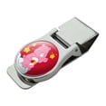 thumbnail image 1 of Care Bears Love-A-Lot Bear Satin Chrome Plated Metal Money Clip, 1 of 4