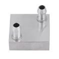 thumbnail image 2 of Enfriador De Disipador De Calor De Agua Líquida, Bloque De Aluminio De Refrigeración Por Agua De 40x40 Mm, Radiador De CPU Eficiente Para Computadora, Unidad De Inversor, 2 of 7
