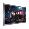 thumbnail image 2 of Designart "Enchanted Carriage Fit for a Princess III" Transportation Framed Wall Art Decor - Modern Pink Old American Cart Living Room Framed Canvas Art, 2 of 6