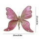 thumbnail image 2 of Christmas Tree Butterflys Ornaments Wreath Decor Ceiling Wall Decoration For 2025 Year Gifts Holiday Glittering Butterflys Christmas Tree Hanging Ornament, 2 of 7