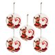 thumbnail image 1 of Adornos navideños Tarjeta colgante de madera de Navidad Decoración de árbol de Navidad de madera de doble cara Wmkox8yii gf9130, 1 of 8
