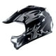 thumbnail image 2 of Casco WOW para niños, motocross, BMX, ATV Star, negro, talla L, 2 of 6