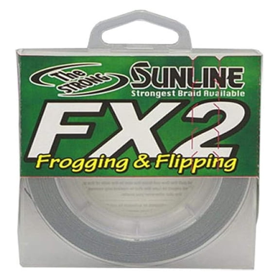 FX Braid Fishing Line (Dark Green, 60-Pounds/300-Yards)