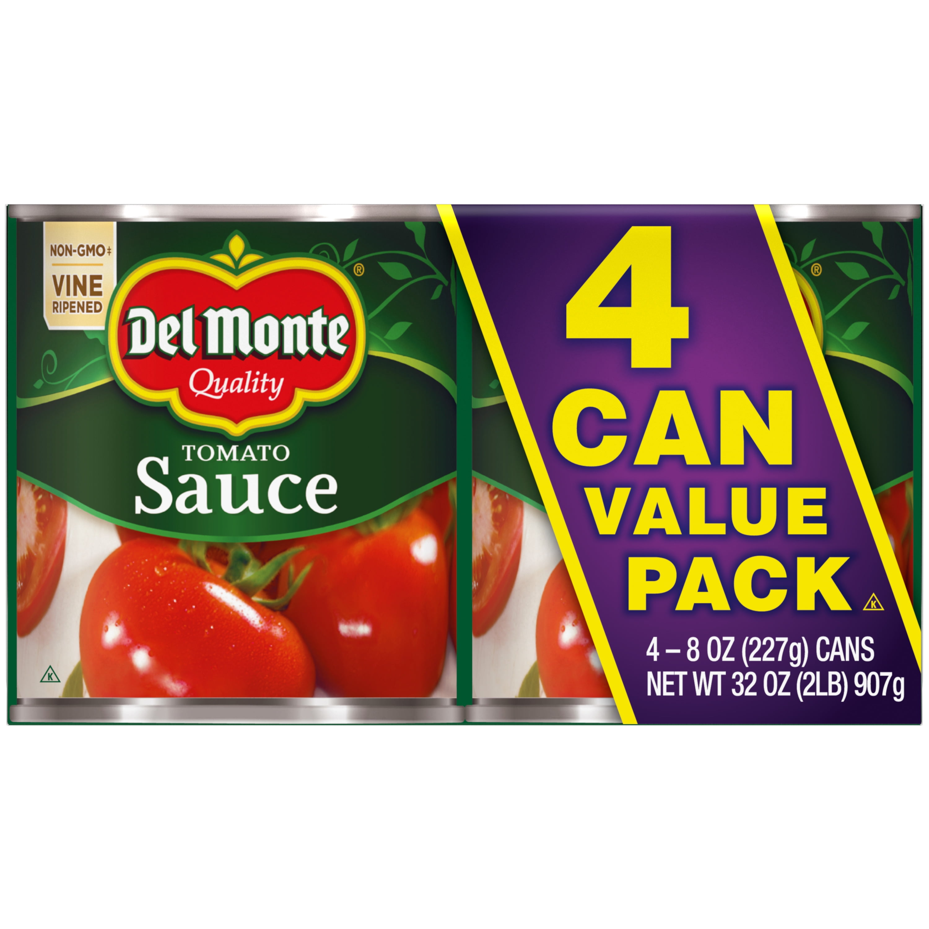 (6 pack) Delmonte Tomato Sauce 4-8oz., Can