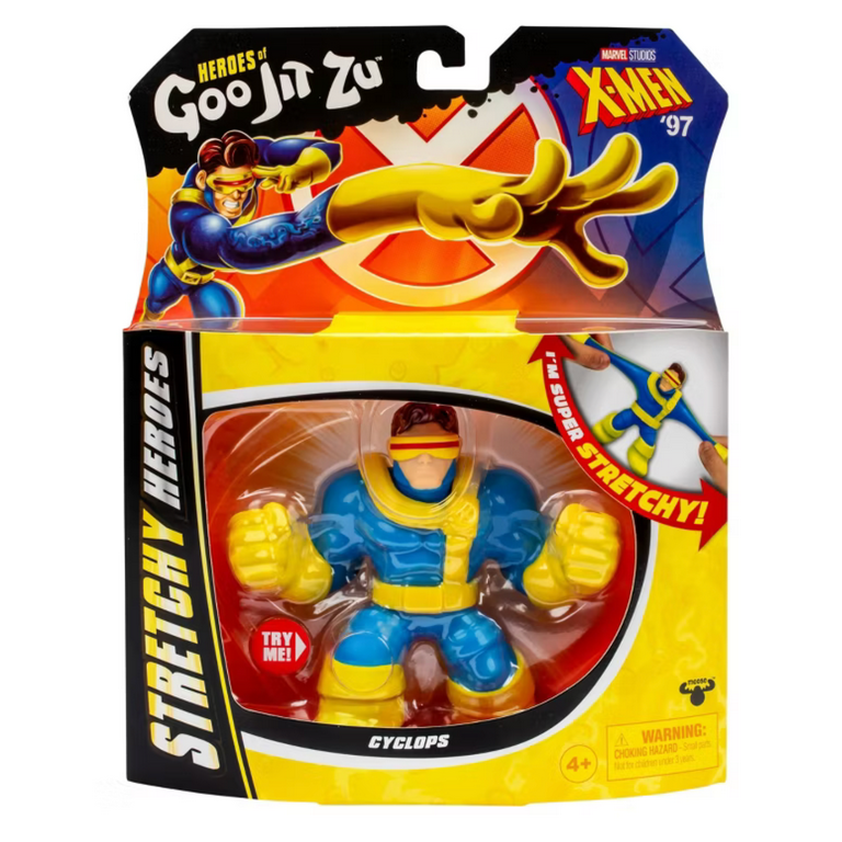 Heroes of Goo Jit Zu X-Men '97 Cyclops Figure Toy New With Box
