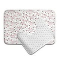 thumbnail image 6 of Yiaed Cute Rabbit Print Bathroom Mat Set 2 Pieces Mat Anti-Skid Pad Ultra Soft and Absorbent Bathroom Bath Mat Contour Bath Rugs for Toilet Base, 6 of 6