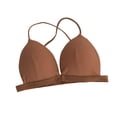 thumbnail image 1 of Sujetador Inalámbrico Transpirable Hacer subir Bralette Hilo De Algodón Sexy Ropa Interior Con Hebilla Frontal, Naranja Sweethay AP001473-04B, 1 of 7