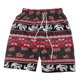 thumbnail image 3 of Pantalones cortos de playa Hombres Mujeres Pantalones cortos hippie Poliéster Cintura elástica Calzoncillos de moda Troncos de playa Patrón de Rojo Sunnimix Pantalones de playa, 3 of 8