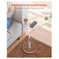 thumbnail image 2 of Acrylic Drink Table, Clear End Table Round, Modern Acrylic Side Table for Living Room, Transparent Cake Stand, Coffee & Snack Table - 10 x 10 x 21.3 in, 2 of 6
