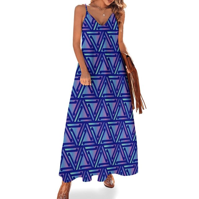 Nouvelle Robe Sans Manches d'Été (Paua) pour Femmes, Robes de Soirée 2024, Tendance Vêtements pour Femmes 2024