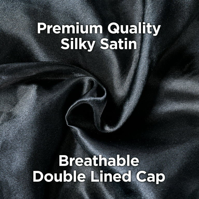Kiss Silky Satin Bonnet Cap - XL