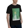 thumbnail image 2 of Bingfone Christmas Green Men'S Loose Fit Short-Sleeve Pocket T-Shirt, 2 of 7