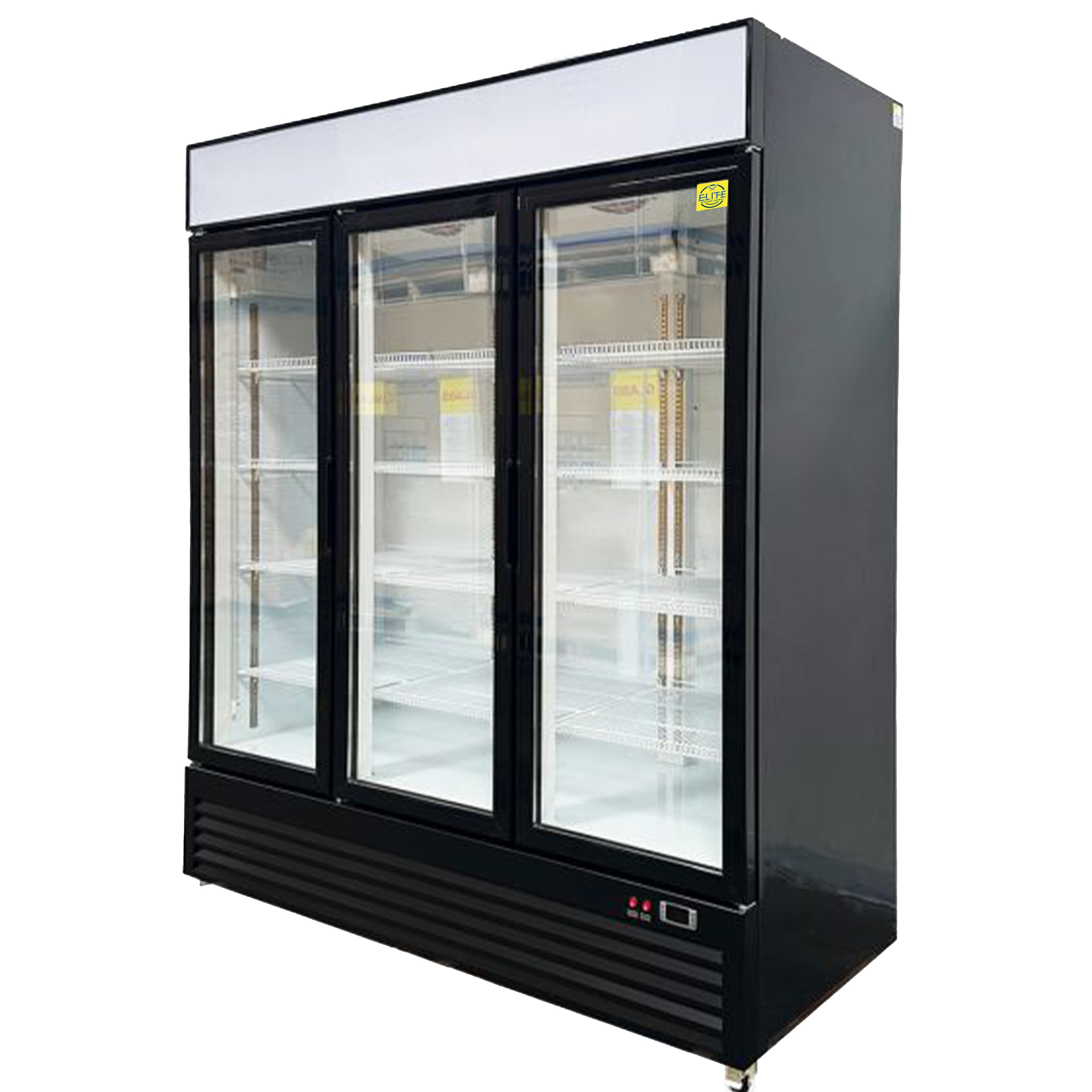 64 in. Three Glass Door Commercial Merchandiser Refrigerator 49.8 Cu.Ft. NSF Commercial Refrigerator Cooler
