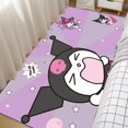 thumbnail image 1 of Sanrio Kuromi-alfombra periférica para el hogar, manta de cabecera completa para dormitorio, sala de estar, alfombrilla resistente a las manchas para tomar fotos, 1 of 4