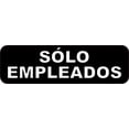 thumbnail image 2 of 10in x 3in S³lo Empleados Sticker, 2 of 2