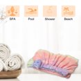 thumbnail image 6 of Bath Wrap Towel for Women Bowknot Decor Shower Wrap Towel Robe Bath Wrap Multicolor 31.9" Length, 6 of 7