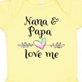thumbnail image 4 of Inktastic Nana and Papa Love Me Heart Grandchild Boys or Girls Baby Bodysuit, 4 of 5