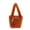 orange, variant on Soft Plush Handbag for Women - Fluffy Shoulder Bag Cute Fuzzy Crossbody Bag Furry Top Handle Small Messenger Bag (6.7×3.5×7.9in)​