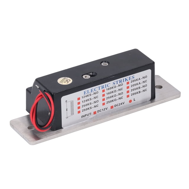 Cerradura Eléctrica De 12 V CC, Cerradura Eléctrica Para Puerta A Prueba De Fallas, A Prueba De Fallas, Ajustable, Fácil De Instalar, Segura, Alta Dureza Para Cerraduras