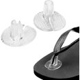 thumbnail image 1 of 2 Pairs Silicone Toe Protector Sandals Transparent Thong Sandals Toe Cushions, 1 of 5