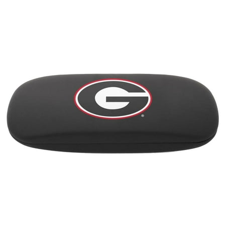 NCAA Hard Eyewear Case with Team Logo, Georgia Bulldogs-Black 