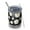 Black Daisy Flower, variant on 12oz Tumblers Black Daisy Flower Golden Centers Pattern Vacuum Insulated Stainless Steel Travel Tumbler Cups Mug with Lid and Straw for Beer,Coffee,Beverages with Cleaning Brush for Cold & Hot Drinks
