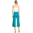 thumbnail image 5 of Made by Johnny Women's Knit Culottes Pants XS JADE, 5 of 6