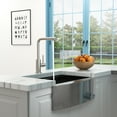 thumbnail image 1 of Brushed Nickel Kitchen Faucets with Pull Down Sprayer, Single Handle Kitchen Sink Faucet with Pull Out Sprayer, 1 of 6