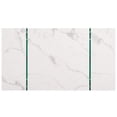 thumbnail image 6 of SAFAVIEH Jacob Contemporary Wood Coffee Table, White/Clear Glass, 6 of 10