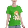thumbnail image 2 of Women's Basic Short Sleeve T-Shirt Cardinal Girl Sakura, 2 of 6