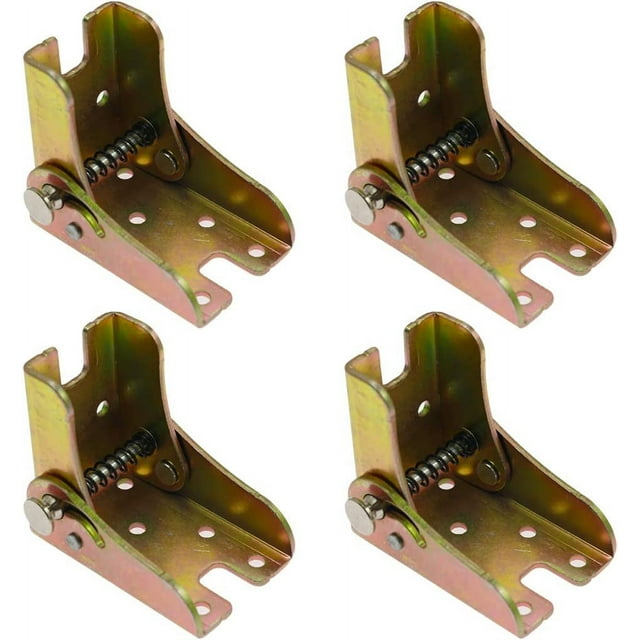 4 Uds. Bisagra de bloqueo de autosoporte plegable, accesorios para patas de servicio pesado, abrazaderas angulares, soporte de extensión para mesa, patas plegables, mesas de trabajo plegable
