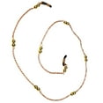 thumbnail image 4 of Wswqop 31" Eyeglass Metal Chain Cord Holder Rope Retainer Gold, 4 of 6