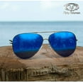 thumbnail image 5 of Flying Fisherman Crew Polarized Sunglasses - Silver/Smoke Blue Mirror, 5 of 7