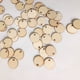 thumbnail image 4 of Artesanías de madera inacabadas Simple Conveniente Redondo Rodajas Rebanadas de madera Pieza que hace accesorios para proyectos de fabricación de artesanía Inevent HA011967-00, 4 of 7