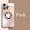 pink, variant on Titanium Metallic Color Magnetic Case for iPhone 16 15 14 13 12 11 Pro Max Plus,iPhone with Magsafe Wireless Charging Case,6 Color