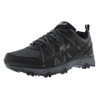 Fila Men\'s Entrapment sneaker Size 9 FILA ENTRAPMENT 6 Sneakers Black/Black/Black - Walmart.com main image 4