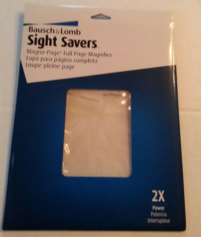 3 X magnification Bausch&Lomb Sight Savers Mini-Lite illuminated Magnifier 