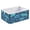 Turquoise, variant on Fabric Storage Bins Foldable Cube For Home Organization Baskets Turquoise