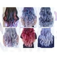thumbnail image 5 of Hair Dye - White Dark Blue Temporary Hair Color, Dual Use Highlights, Portable Hair Chalk for Festivals, Parties, Clubs, Carnival, Halloween, Christmas, Easy Wash, 12 Colors, Eye Black Compatible Wi, 5 of 7