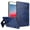Blue, variant on ELEHOLD Premium Leather Hand Strap Kickstand Shock Absorbent Protective Case for Apple iPad mini 5th/4th/3rd/2nd/1st, Blue