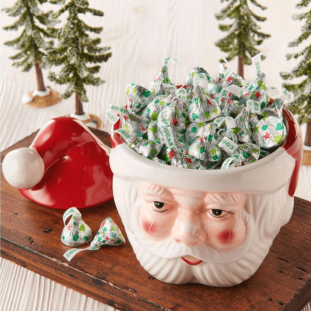 HERSHEY'S Kisses Sugar Cookie White Crème, Holiday Candy (5 Pound Bag)