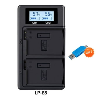 Camera Battery Charger For Canon LC-E5E LCE5 LP-E5 LpE5 Rebel XSi