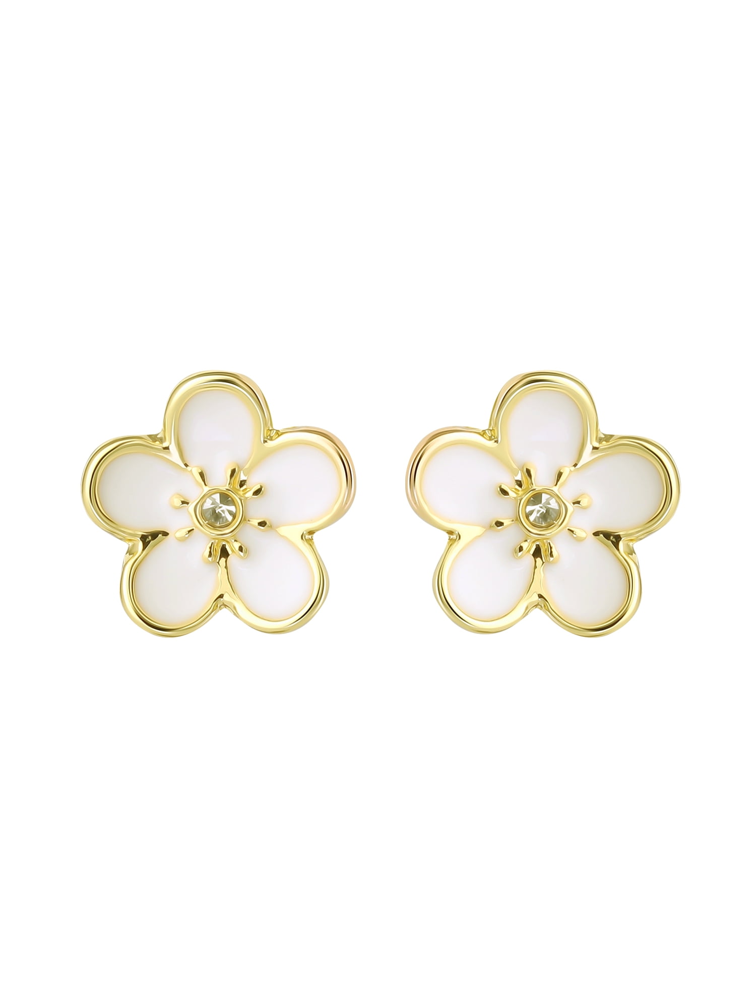 Celebrity Pink Women's 3 Pairs Floral Stud Earring Set