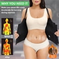 thumbnail image 4 of Chaleco de neopreno para sauna Waist Trainer YADIFEN para mujer, 4 of 6