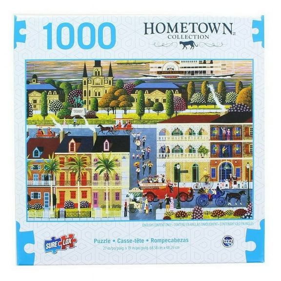 Hometown Collection 1000 Piece Jigsaw Puzzle | Rampart Street Parade