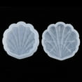 thumbnail image 3 of Abbracc 2 Pack Shell Coaster Mold Silicone Mould for DIY Epoxy Resin Casting Ashtray, 3 of 9