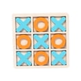 thumbnail image 3 of Juego de tres en raya, rompecabezas, decoración para la mesa de centro, actividad nocturna para niños naranja azul claro, 3 of 9