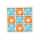 thumbnail image 3 of Juego de mesa Tic TAC Toe, clásico juego familiar, decoración rústica de mesa, entretenimiento. naranja azul claro, 3 of 9
