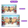 thumbnail image 5 of Merry Christmas Woofmas Xmas Noel Akita Elf Candy Cane Snow Indoor Rug Inu Dog Lover Carpet Living Bed Room Sofa Home Decor - 13017, 5 of 5