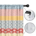 thumbnail image 4 of Blackout Kids Curtains,Colorful Geometric Striped Pattern Childrens Insulated Curtains Set Of 2,Bedroom Essentials,Toddler Room Decor 42x54in(106x137cm), 4 of 5